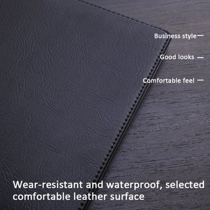 Deli 48K 80 Pages Business Office Notebook Leather Student Stationery Notes