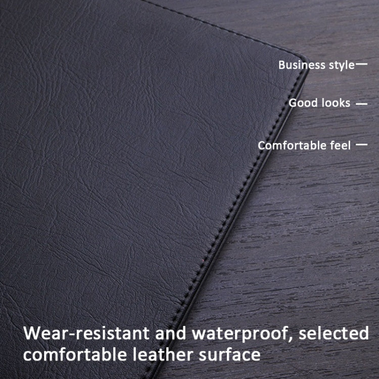 Deli 16K 80 Pages Business Office Notebook Leather Student Stationery Notes
