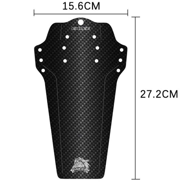 Garde-boue VTT ENLEE Accessoires de cyclisme universels pour selle de vélo, Modèle : Lightning