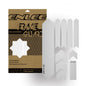 ENLEE 10 pièces/lot Autocollant anti-rayures pour cadre de VTT Film de protection étanche pour équipement de cyclisme, Modèle : Modèle Transparent