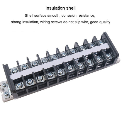 CHINT TD-2040 Terminal Block Rail Type Wiring Block Paralleling Wires Wire Connector
