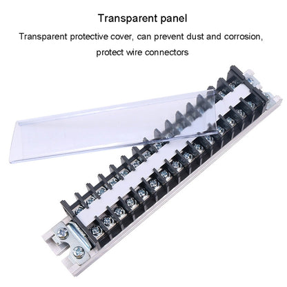CHINT TD-3015 Terminal Block Rail Type Wiring Block Paralleling Wires Wire Connector