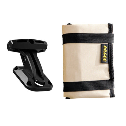 ENLEE EN-5641412 Bicycle Storage Tail Bag Road Bike Seat Cushion Snap-on Repair Kit(Desert-color)
