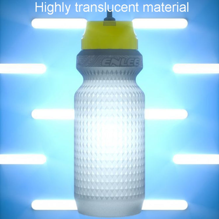 ENLEE RR10 650ml Mountain Bike Riding Water Bottle Portable Water Kettles For Outdoor Sports(Fluorescent Yellow)