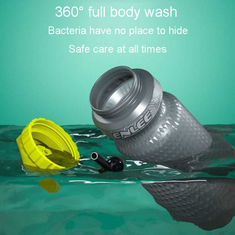 ENLEE RR10 650ml Mountain Bike Riding Water Bottle Portable Water Kettles For Outdoor Sports(Black)