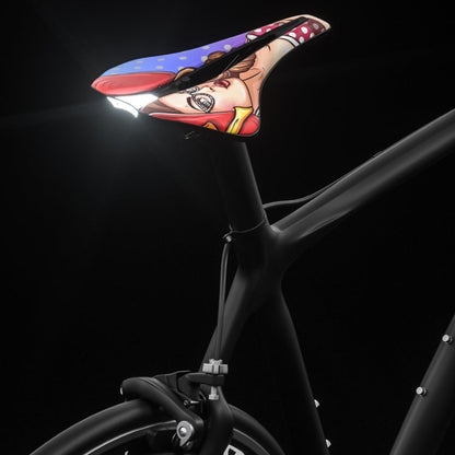 ENLEE E-ZD312 Selle de VTT Coussin de selle super doux pour vélo de route, Modèle : E