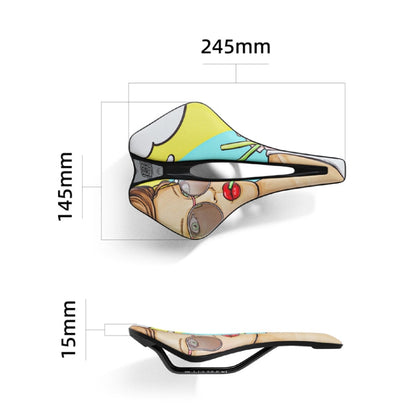 ENLEE E-ZD312 Selle de VTT Coussin de selle super doux pour vélo de route, Modèle : E