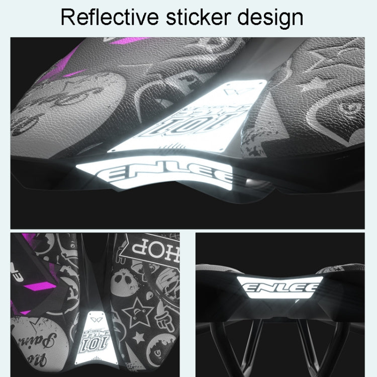 ENLEE E-ZD312 Bicycle MTB Saddle Cushion Super Soft Road Bike Saddle Pads, Model: C Model