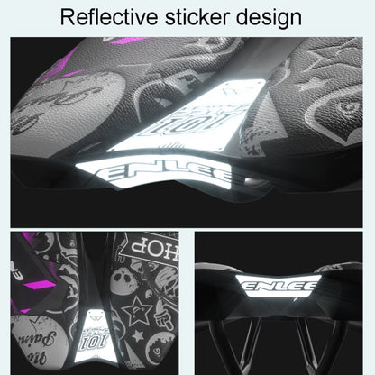 ENLEE E-ZD312 Bicycle MTB Saddle Cushion Super Soft Road Bike Saddle Pads, Model: C Model