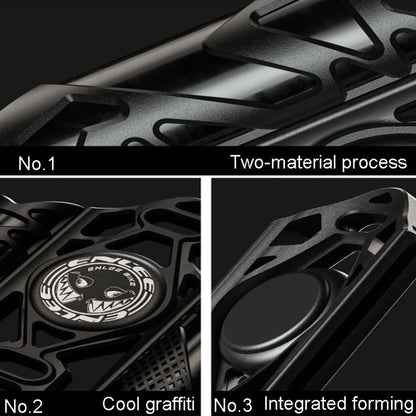 For AirTag 2nd Gen / AirTag 1st Gen ENLEE E-F231 Bicycle Tracker Hidden Localizer For Road Bike Multifunctional Anti-Theft Bracket(Black)