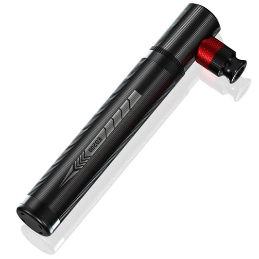 ENLEE ED200 Pompe à vélo portable avec valve américaine et française pour usage domestique (noir)