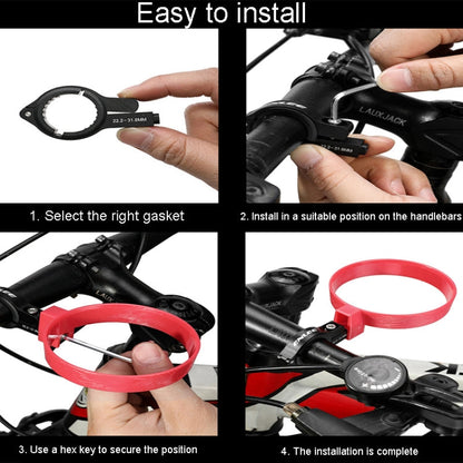 ENLEE KF-2.0 Bicycle Coffee Cup Bracket Stroller Bottle Carrier Tea Kettle Mug Holder(Dark Black)