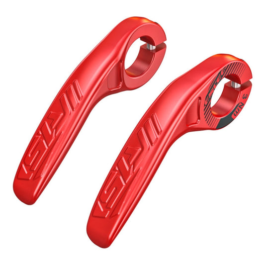 ENLEE E-45616 1 paire de poignées de guidon de vélo Cornes de vache Poignées de manette Accessoires (rouge)