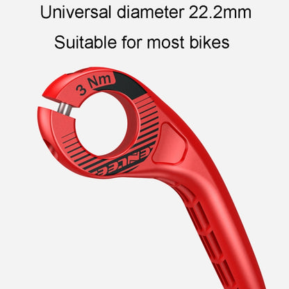 ENLEE E-45616 1 paire de poignées de vélo en corne de vache/mouton, accessoires de manette (jaune fluo)