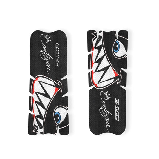 ENLEE EM2201 2 pièces/ensemble manivelle de vélo housses de protection universelles pour vélos de montagne et de route, modèle : Requin