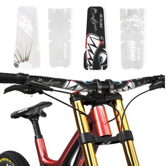 ENLEE EM2201 2 pièces/ensemble de protège-manivelles de vélo universels pour VTT et vélos de route, modèle : Explosion