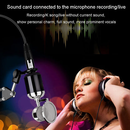 JINGHUA 3.5mm Male To XLR Female Microphone Cable Computer Mixer Audio Cable, Length: 10m