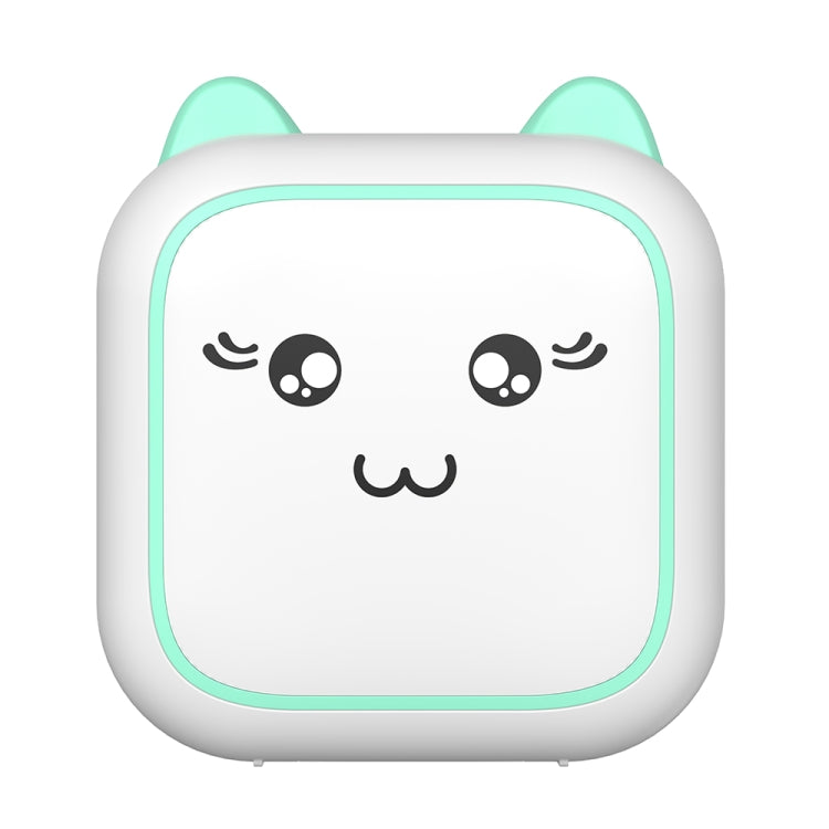 M5 Mini Cartoon Portable Bluetooth Printer Photo Thermal Printer(Blue)