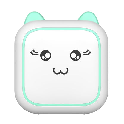 M5 Mini Cartoon Portable Bluetooth Printer Photo Thermal Printer(Blue)