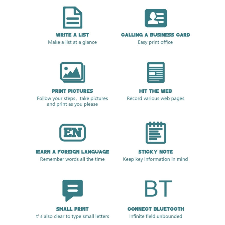 M5 Mini Cartoon Portable Bluetooth Printer Photo Thermal Printer(Pink)