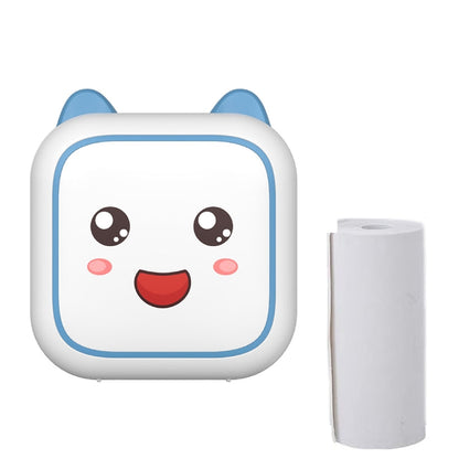 C26 Mini Portable Bluetooth Photo Label Thermal Printer, Spec: Blue+1 Paper