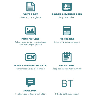 C26 Mini Portable Bluetooth Photo Label Thermal Printer, Spec: Pink+5 Paper