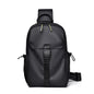 WEIXIER 2023 Large Capacity Crossbody Chest Bag Waterproof Cycling Sports Single Shoulder Packs(Black)