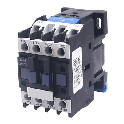 CHNT CJX2-5011 50A 220V Silver Alloy Contacts Multi-Purpose Single-Phase AC Contactor