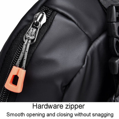 WEIXIER 6013 Casual Single-Shoulder Crossbody Packs Multifunctional Motorcycle Sports Chest Bag(Gray)