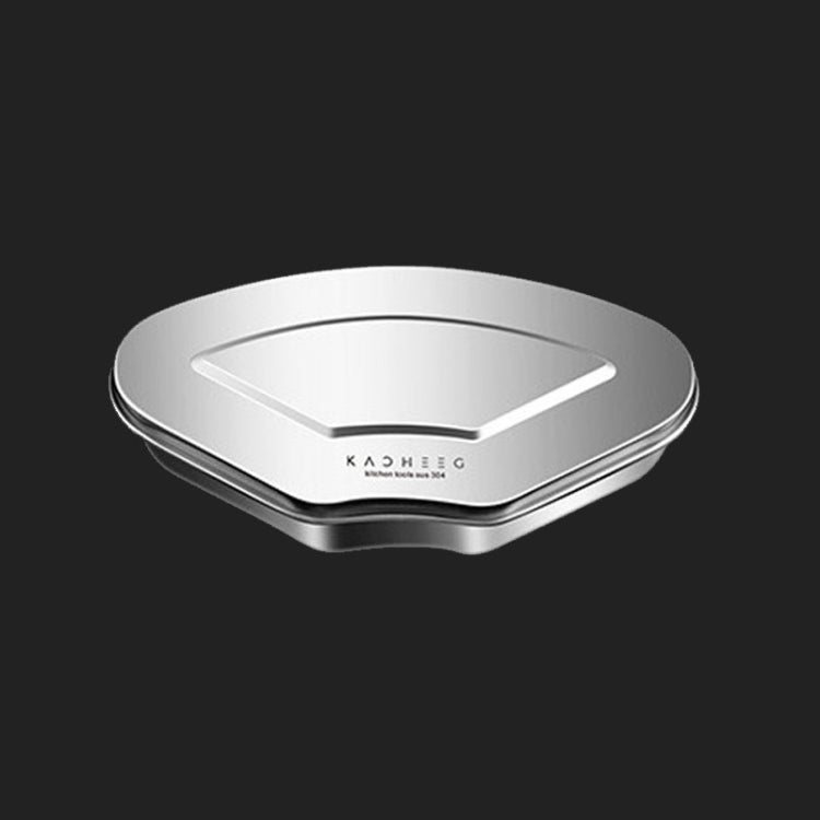 Kacheeg Stainless Steel Fan-Shaped Steamer Tray Household Childrens Supplementary Food Steampak, Specification: Large Steamed Box+Cover