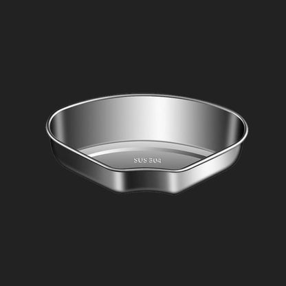 Kacheeg Stainless Steel Fan-Shaped Steamer Tray Household Childrens Supplementary Food Steampak, Specification: Medium Steamed Box