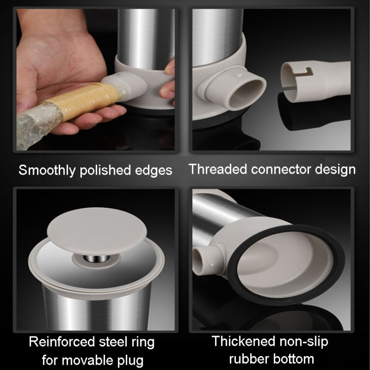 Kacheeg Home Kitchen Multifunctional Sausage Maker Bacon Shrimp Smoothie Making Tool, Model: Enema+Meatball Device