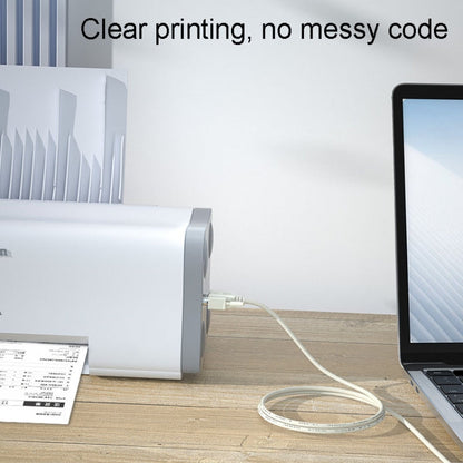 JINGHUA B110 Male To Female DB Cable RS232 Serial COM Cord Printer Device Connection Line, Size: 3m(Beige)