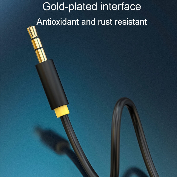 JINGHUA Z100 3.5mm Audio Isolator Car AUX Noise Reduction And Anti-Interference Sound Filtering(Black Gray)