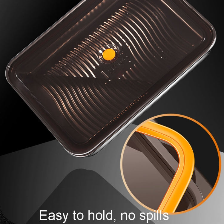 Kacheeg Refrigerator Dumpling Storage Box Home Use Wonton Freezer Organizer, Style: 316 Steel
