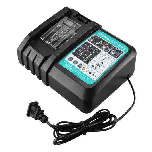 LUOMASHI Chargeur de batterie au lithium 18V pour Makita, Modèle : prise UE