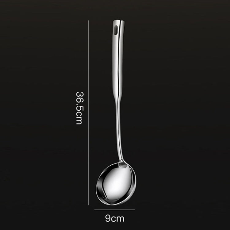 Kacheeg Household Stainless Steel Spatula Kitchenware Kitchen Cooking Tools, Style: Soup Spoon