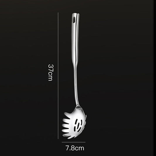 Kacheeg Household Stainless Steel Spatula Kitchenware Kitchen Cooking Tools, Style: Noodle Scoop