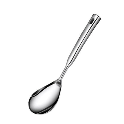 Kacheeg Household Stainless Steel Spatula Kitchenware Kitchen Cooking Tools, Style: Rice Spoon