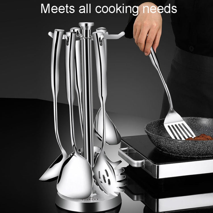 Kacheeg Household Stainless Steel Spatula Kitchenware Kitchen Cooking Tools, Style: Rice Spoon