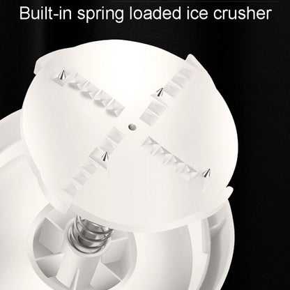 Kacheeg Small Home Ice Shaving Machine Hand-Cranked Ice Crusher, Model: Ice Shaver+Frozen Mold