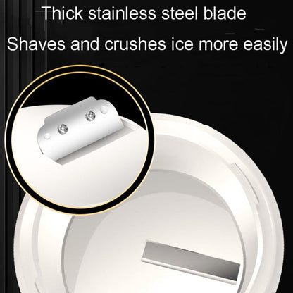 Kacheeg Small Home Ice Shaving Machine Hand-Cranked Ice Crusher, Model: Ice Shaver+Frozen Mold