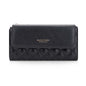 Baellerry N2403 Ladies Long Wallet with Multiple Card Slots Large Capacity Tri-fold Clutch Bag, Color: Black