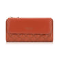 Baellerry N2403 Ladies Long Wallet with Multiple Card Slots Large Capacity Tri-fold Clutch Bag, Color: Brown