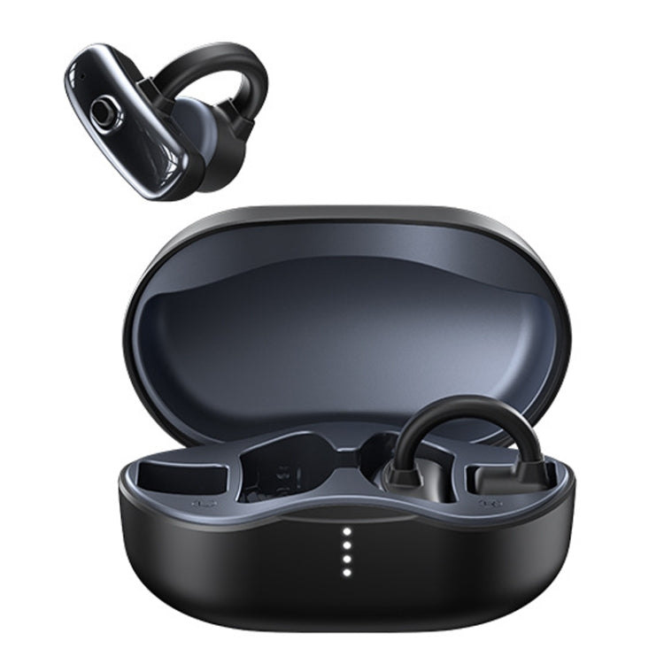 OpenBuds P2 Clip-On Bone Conduction Bluetooth Earphone Sports Music Wireless Earphone(Black)