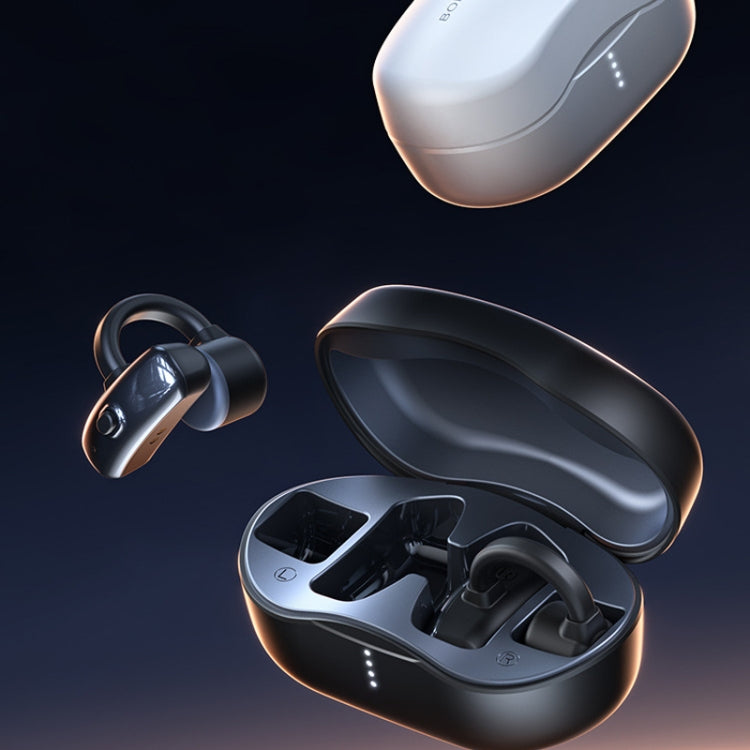 OpenBuds P2 Clip-On Bone Conduction Bluetooth Earphone Sports Music Wireless Earphone(White)
