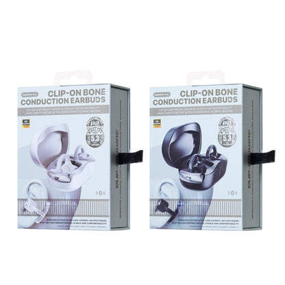 OpenBuds P2 Clip-On Bone Conduction Bluetooth Earphone Sports Music Wireless Earphone(White)