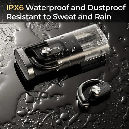 REMAX OpenBuds P3 Metal Open-Ear OWS Wireless Bluetooth Earphone(Black)