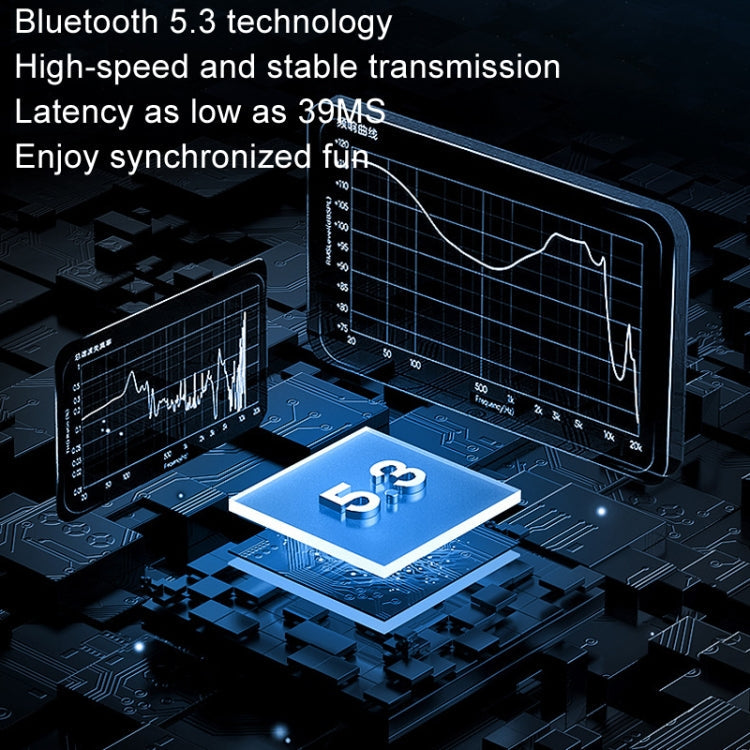 REMAX OpenBuds P5 Colorful Crystal Hanging Ear Air Conduction Bluetooth Earphone OWS Sports Music Wireless Earphone(Navy)