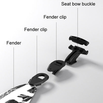 ENLEE EA2305 Quick Detachable Bicycle Mudguard Road And Mountain Bike Fenders, Style: E Model
